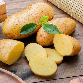 Картофи с жълта месеста част