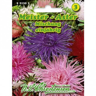 Китайска иглиста астра, смес изображение 2