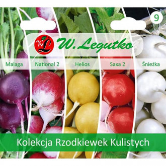 Колекция кръгли репички, 5 сорта изображение 2