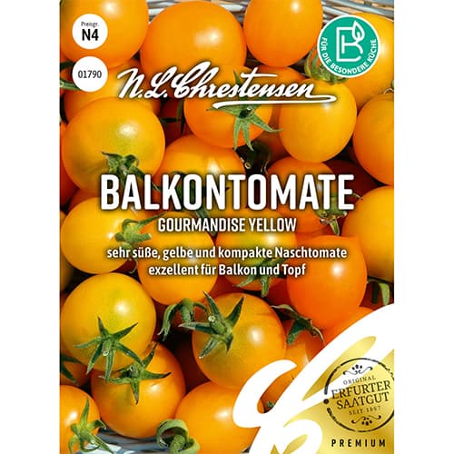 Балконски домат Gourmandise Yellow изображение 1 артикул 86023