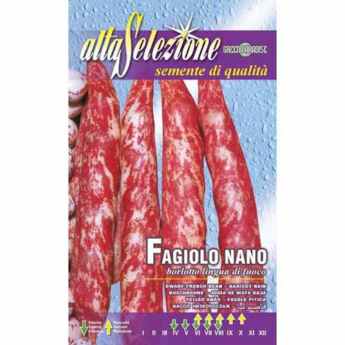 Боб Borlotto lingua di fuoco изображение 1 артикул 96382