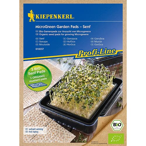 Бял синап BIO Microgreen Pads, семенна подложка артикул фото 1 Бял синап BIO Microgreen Pads, семенна подложка изображение 1 артикул 87774