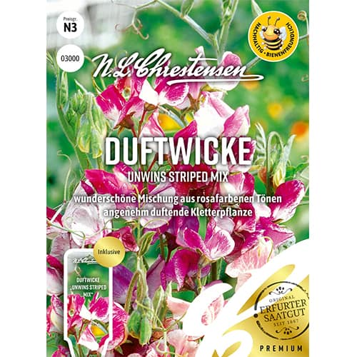 Декортивен грах Unwins Striped Mix изображение 1 артикул 87809