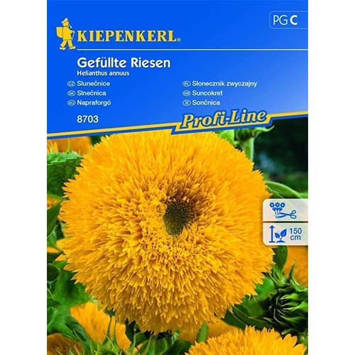 Декоративен слънчоглед Gefüllte Riesen артикул фото 1 Декоративен слънчоглед Gefüllte Riesen изображение 1 артикул 96539