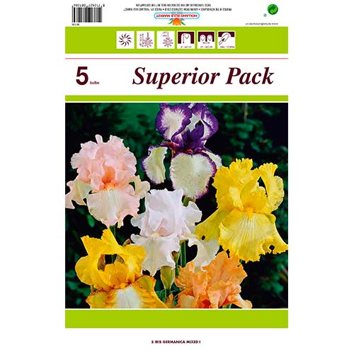 Ирис германика Mixed артикул фото 1 Ирис германика Mixed изображение 1 артикул 76464