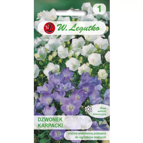 Камбанка карпатска бяла, смес Legutko изображение 1 артикул 50095