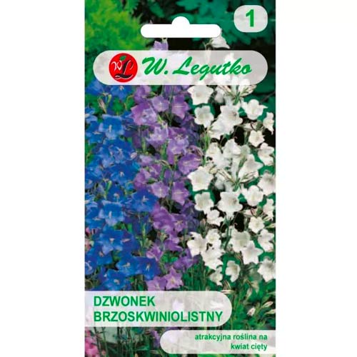 Камбанка прасковенолистна, смес Legutko изображение 1 артикул 50094