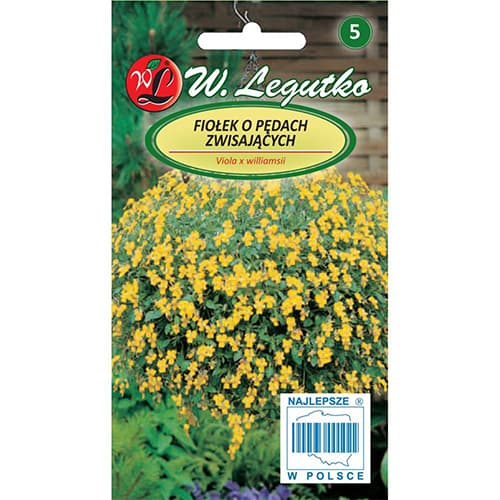 Каскадна теменужка жълта изображение 1 артикул 69587