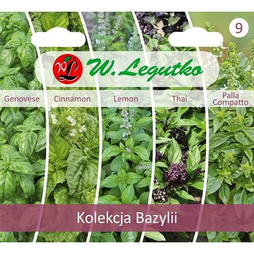 Колекция босилек, 5 сорта изображение 1 артикул 96837