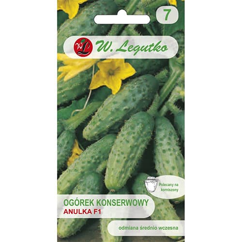 Краставица корнишон Anulka F1 изображение 1 артикул 69501