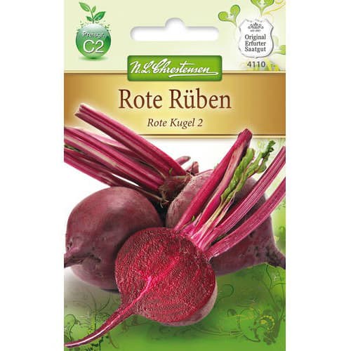 Червено цвекло Rote Kugel 2 Chrestensen артикул фото 1 Червено цвекло Rote Kugel 2 Chrestensen изображение 1 артикул 78749