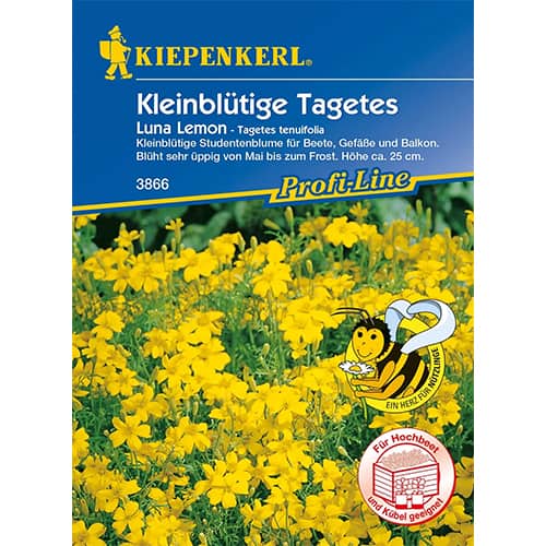 Тагетес Luna Lemon артикул фото 1 Тагетес Luna Lemon изображение 1 артикул 86347