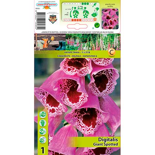 Напръстник Giant Spotted изображение 1 артикул 70384