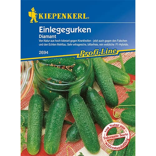 Краставица за консервиране Diamant, F1 изображение 1 артикул 86444