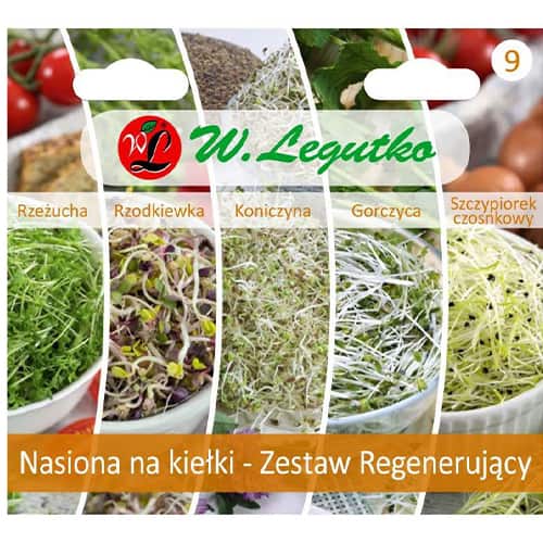 Семена за кълнове - Комлект за повишаване на имунитета, 3 сорта изображение 1 артикул 96834