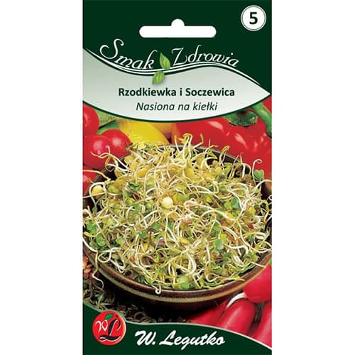 Семена за кълнове - репички и леща изображение 1 артикул 86687