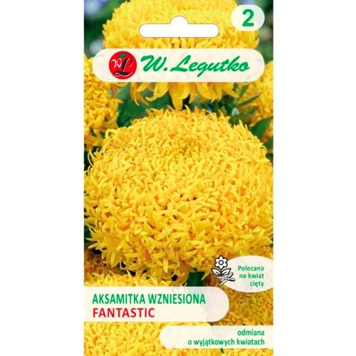 Тагетес Fantastic жълт Legutko артикул фото 1 Тагетес Fantastic жълт Legutko изображение 1 артикул 96692