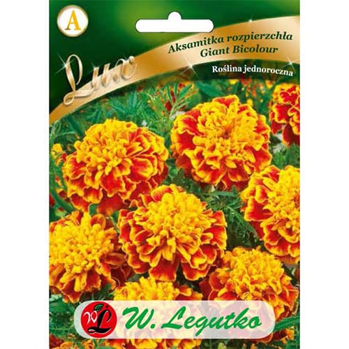 Тагетес Giant Bicolour артикул фото 1 Тагетес Giant Bicolour изображение 1 артикул 78650