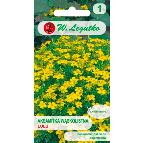 Тагетес Lulu Legutko артикул фото 1 Тагетес Lulu Legutko изображение 1 артикул 78508