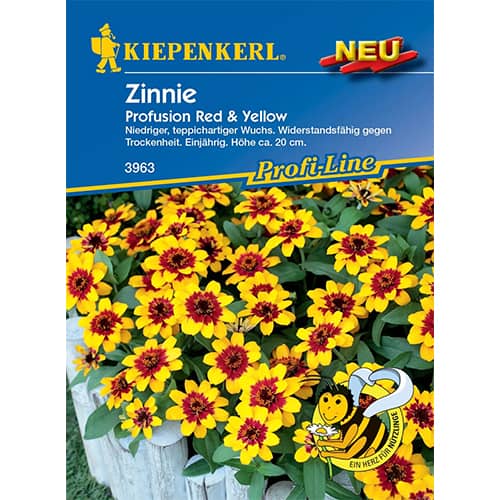 Циния Profusion Red & Yellow артикул фото 1 Циния Profusion Red & Yellow изображение 1 артикул 87763